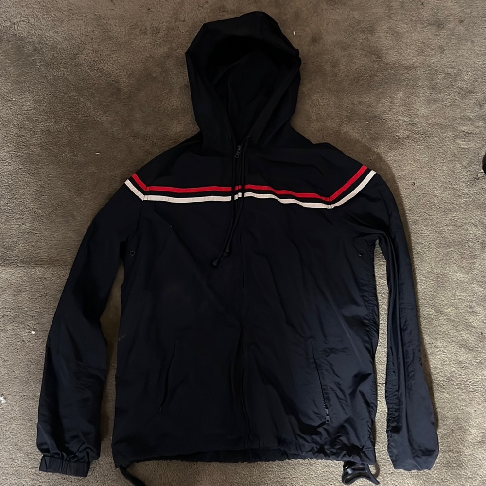 Brandy Melville Navy Windbreaker
